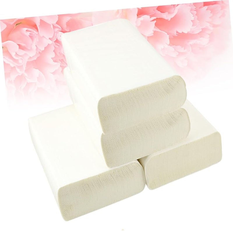 Yardwe Thickened Paper Towels 4 Rolls Oil Absorbent Kitchen Tissue For Home Office - Image 4